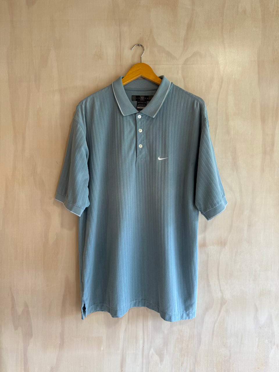 Vintage Ribbed Nike Golf Polo (L)
