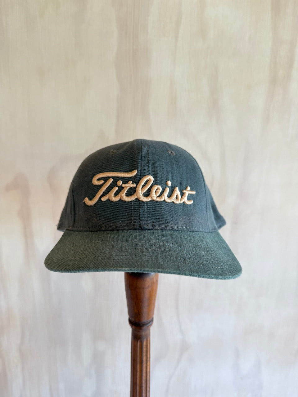 Vintage Titleist Dci Golf Hat Leather Strap