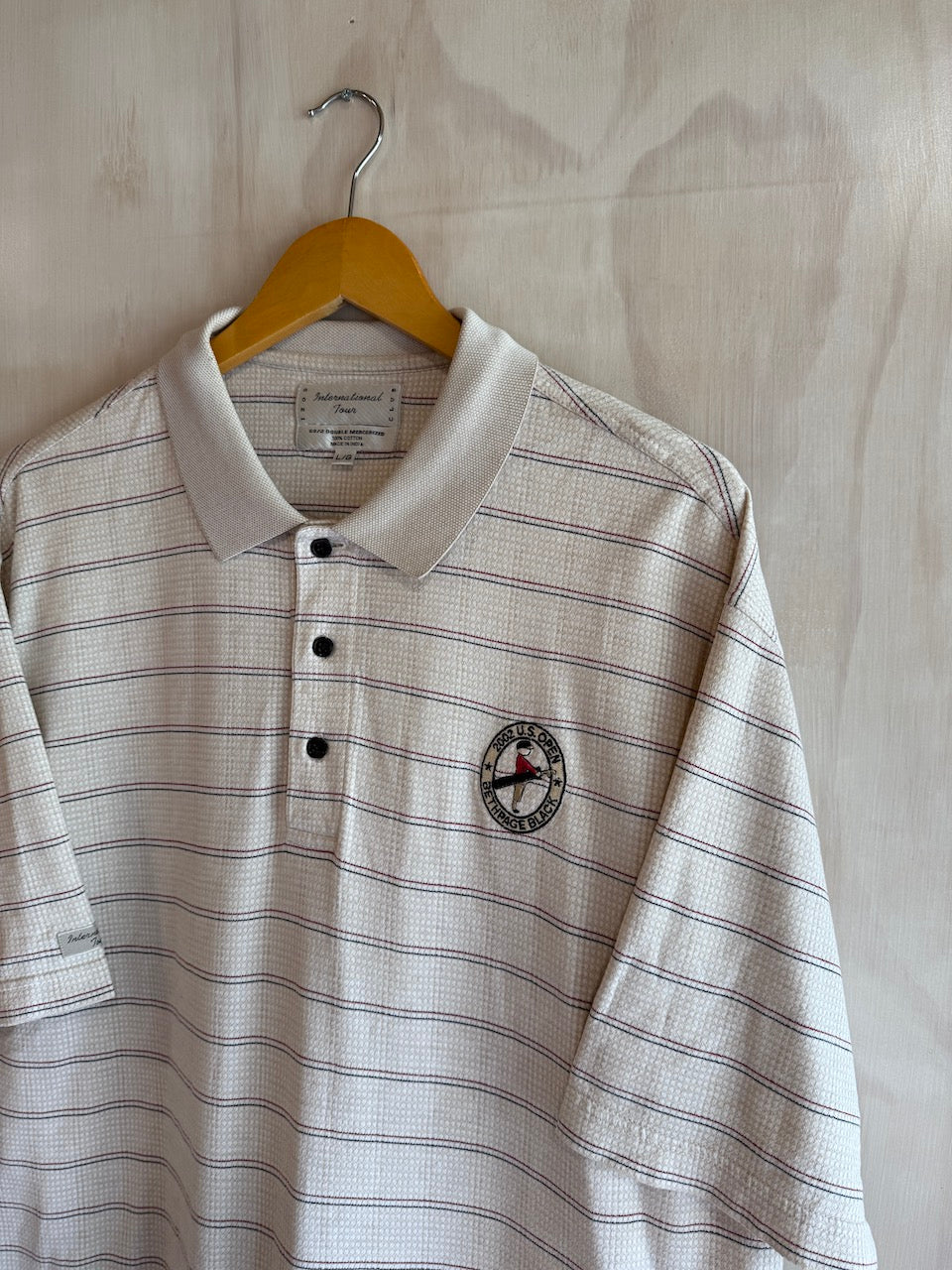 Vintage 2002 U.S. Open Bethpage Black Golf Polo by Izod (XL)