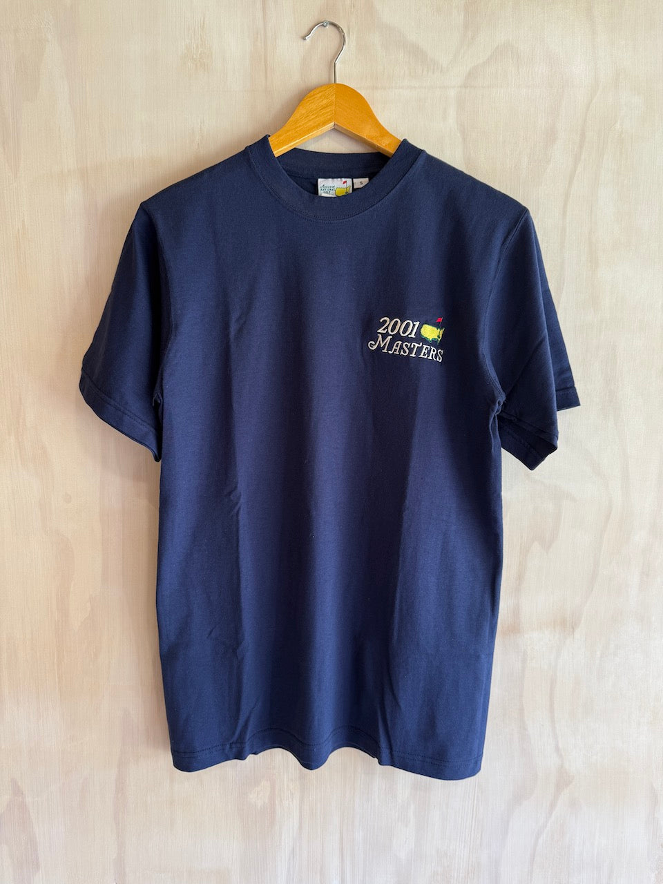 2001 Dead stock Masters Golf T-shirt (Tiger Win) (S)