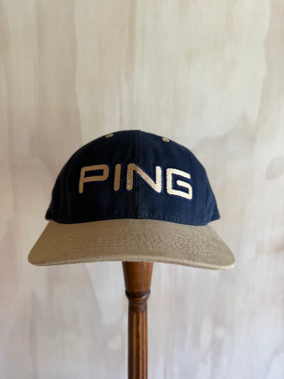 Vintage 2-Tone PING Golf Hat