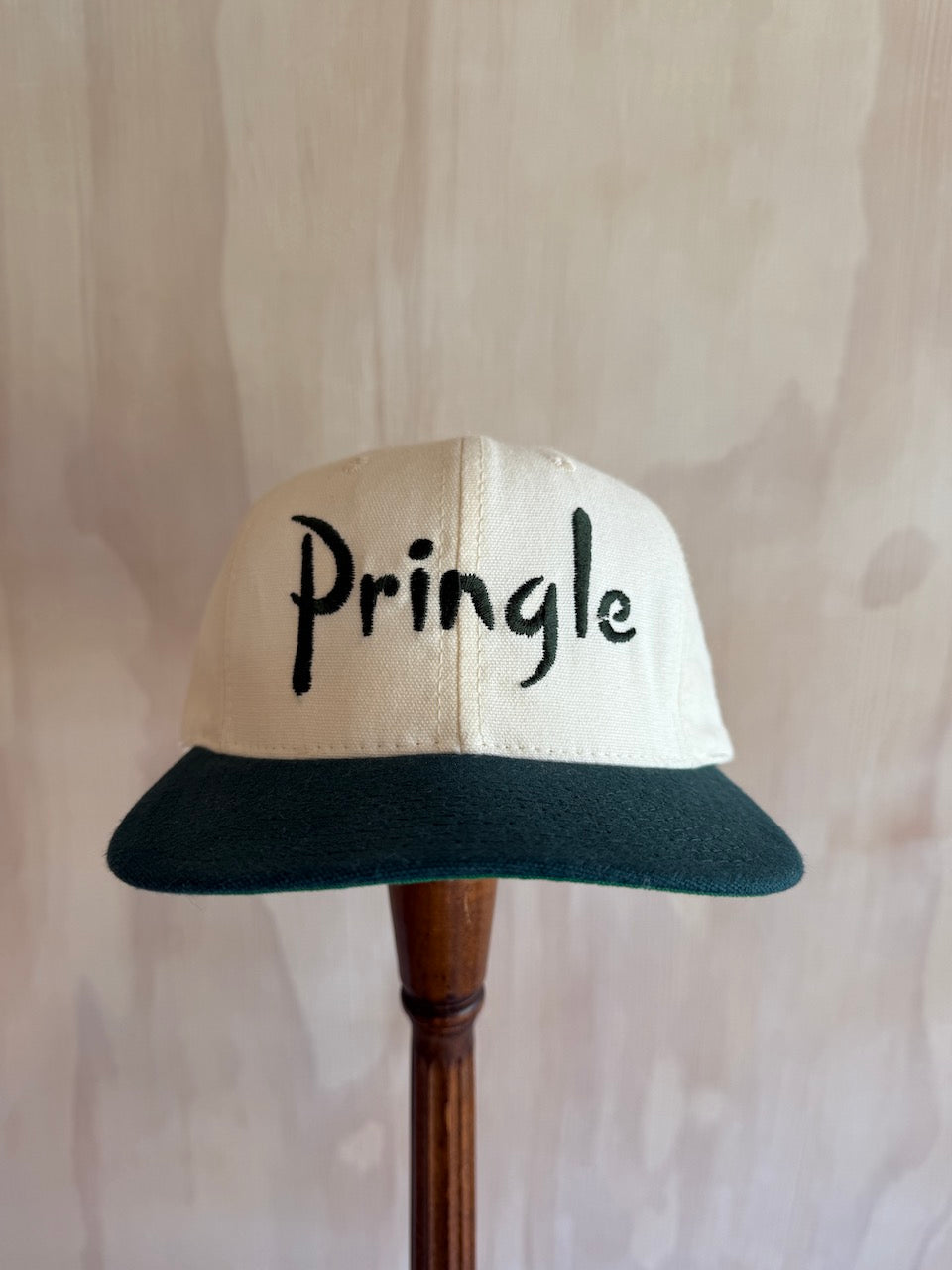 Vintage Pringle Golf Hat Signed by Nick Faldo