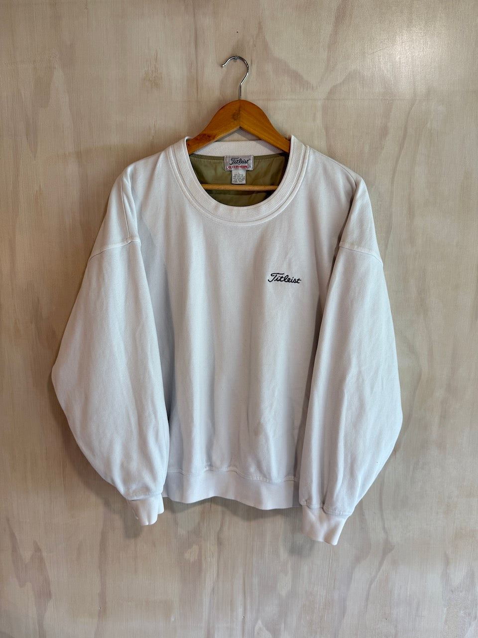 Vintage Titleist Golf Lined Crewneck (L)
