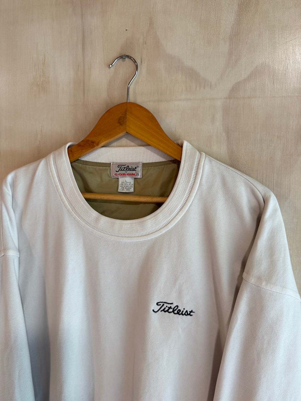 Vintage Titleist Golf Lined Crewneck (L)