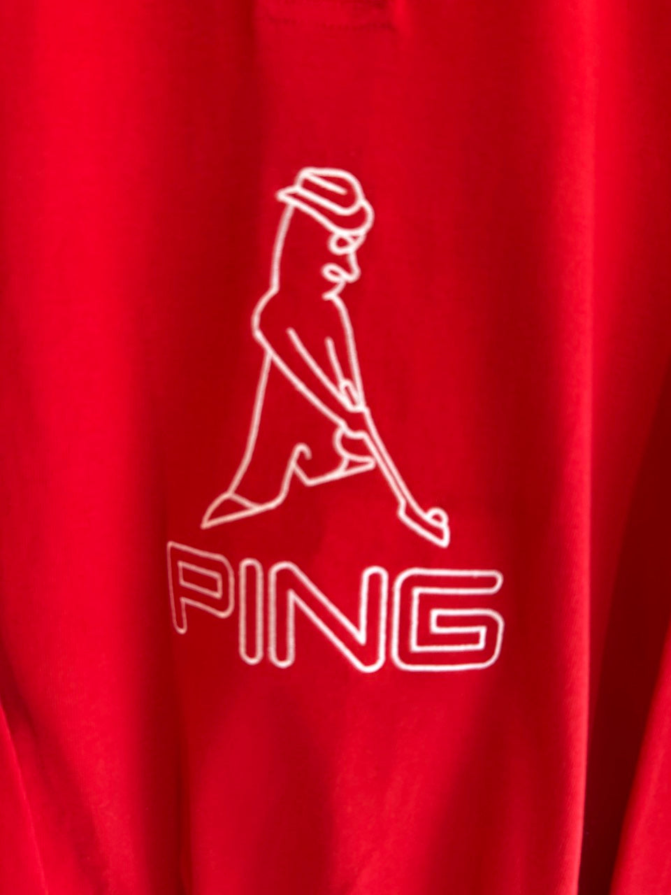 Vintage PING Man Golf Henley (3XL)