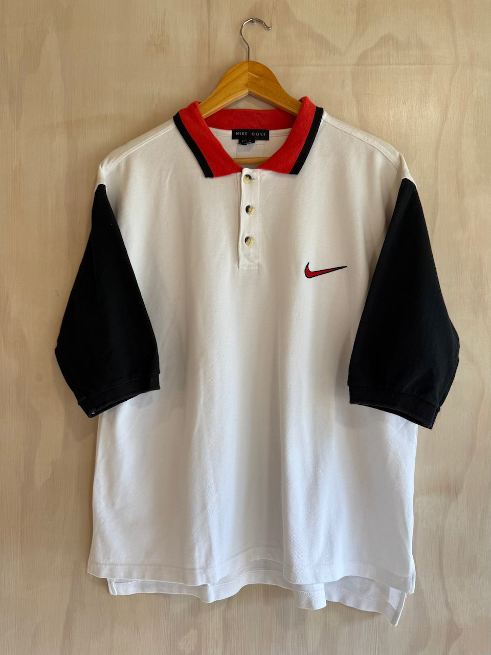 Vintage Swoosh 18 Nike Golf Polo (Boxy M)
