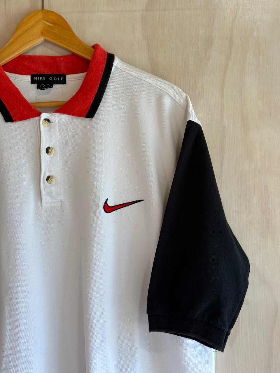 Vintage Swoosh 18 Nike Golf Polo (Boxy M)