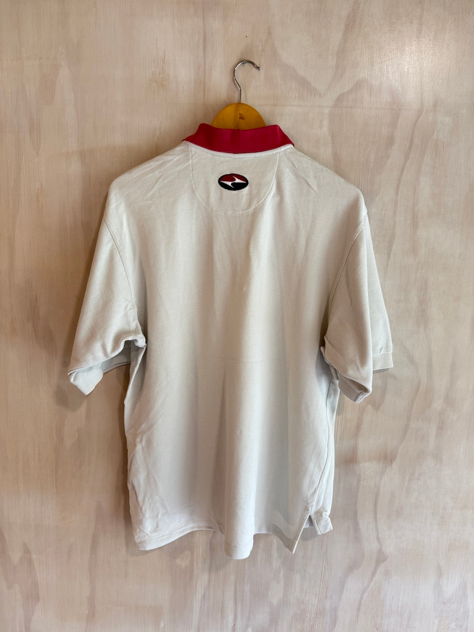 Vintage Nike Tiger Woods 1/4 Zip Golf Polo (M)