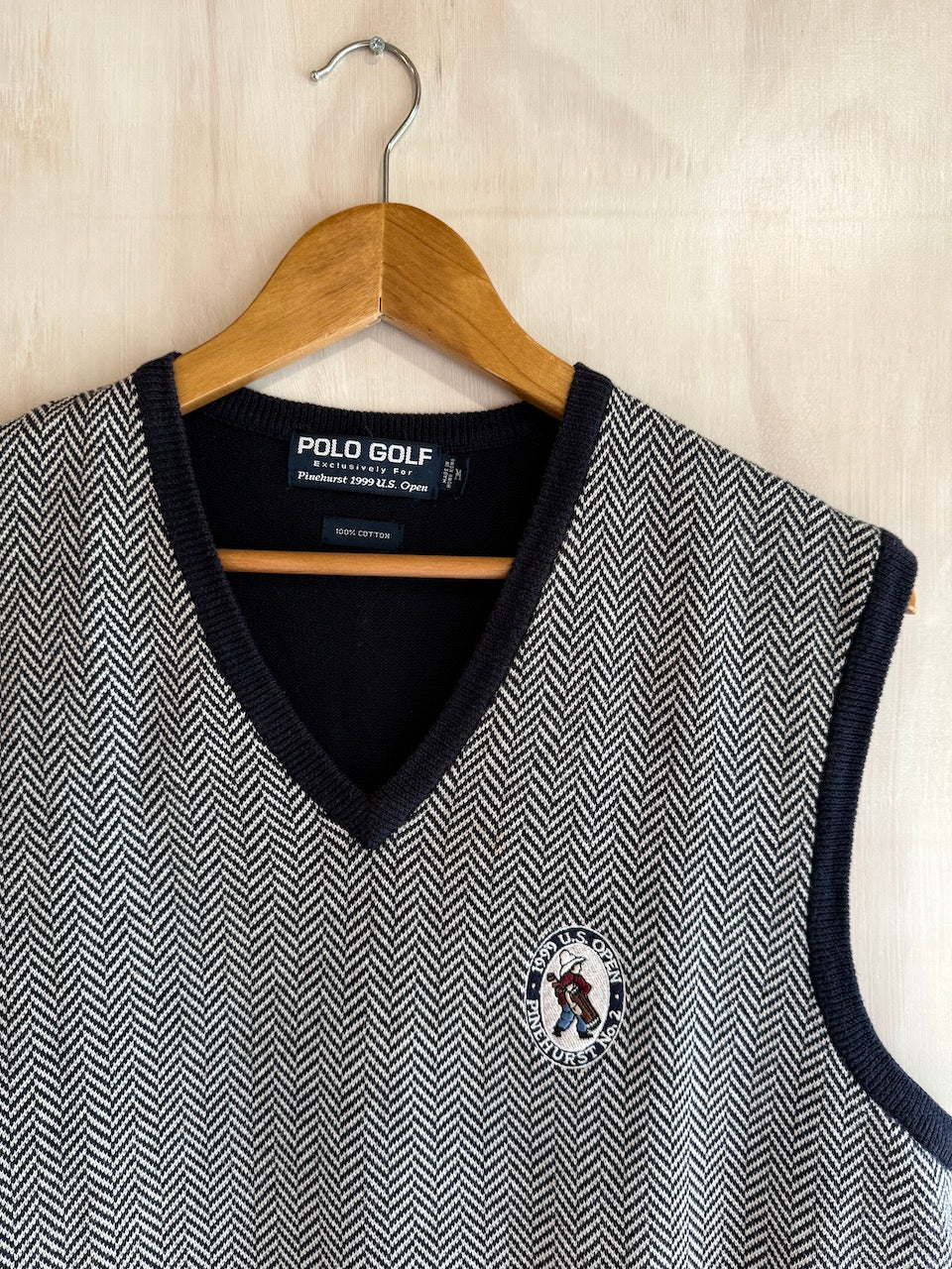 Vintage 1999 Pinehurst #2 U.S. Open Golf Vest by Ralph Lauren (M)