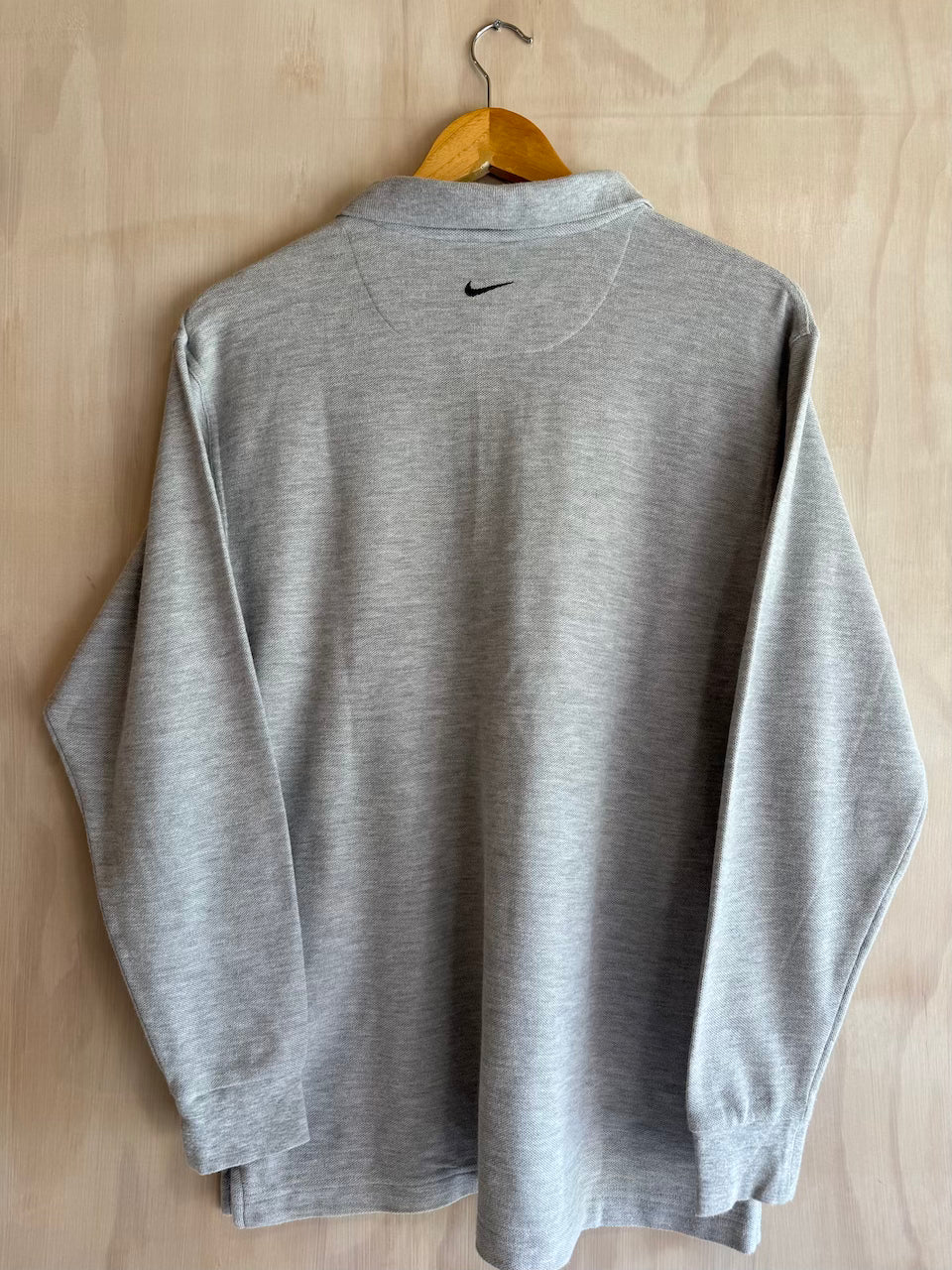 Vintage Nike Collar Swoosh LS Golf Polo (M)