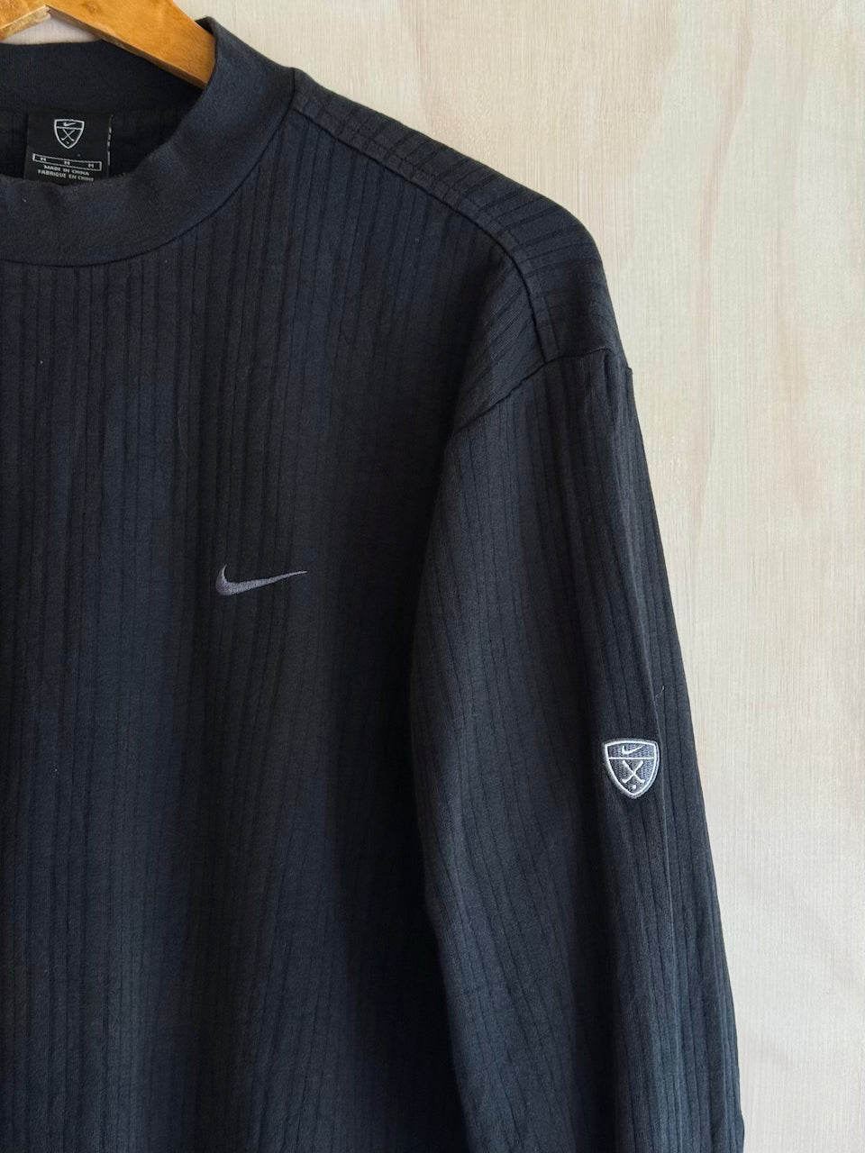 Vintage Nike Golf Longe Sleeve Mock Neck (M)
