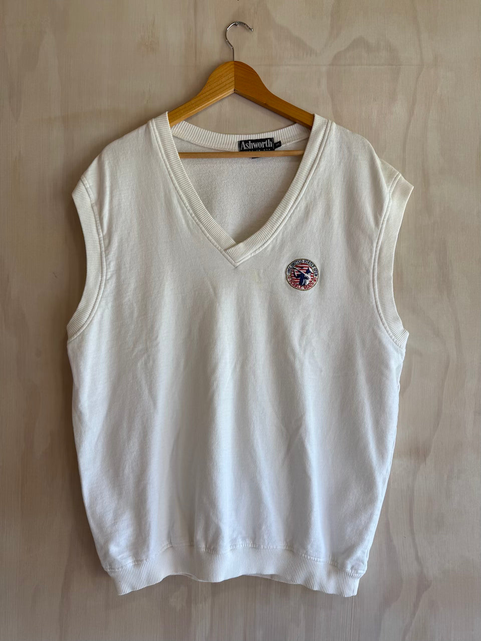 Vintage 1992 U.S. Open Pebble Beach Golf Vest by Ashworth (L)