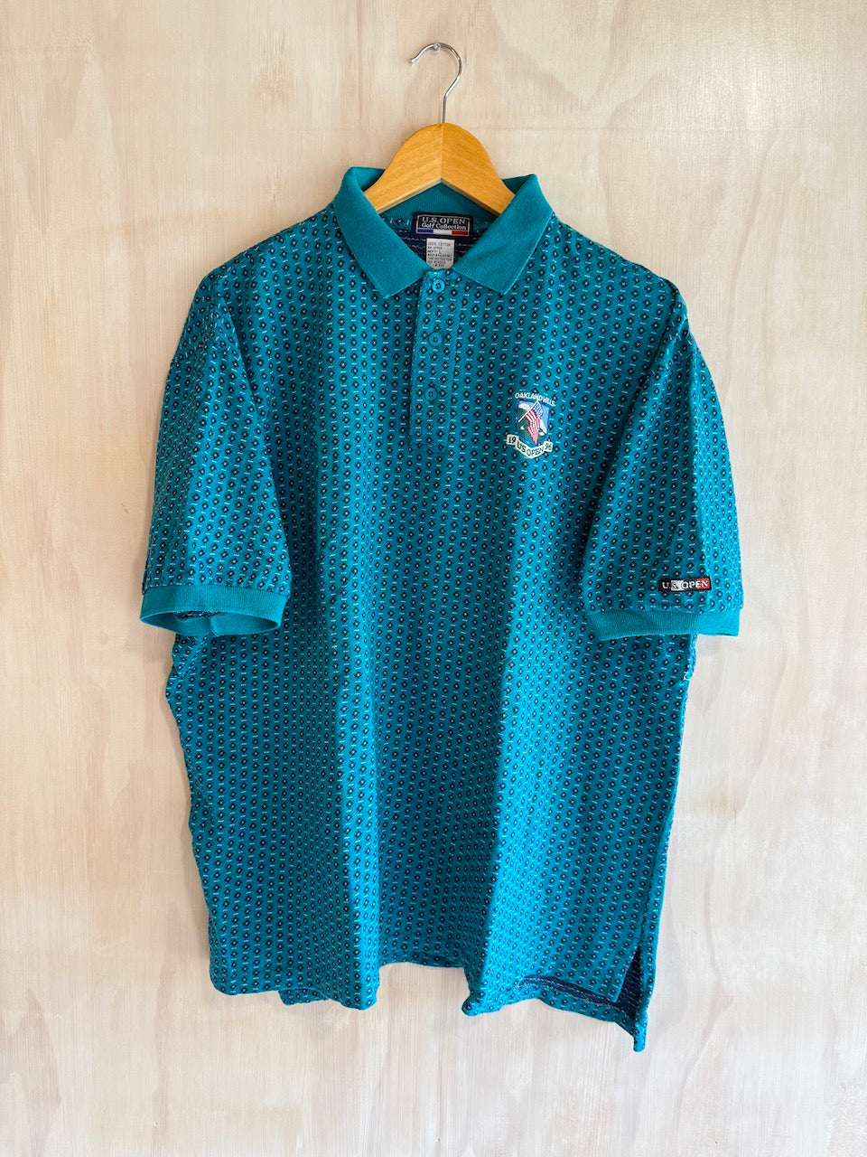 Vintage 1996 U.S. Open Oakland Hills Golf Polo (Very Boxy L)