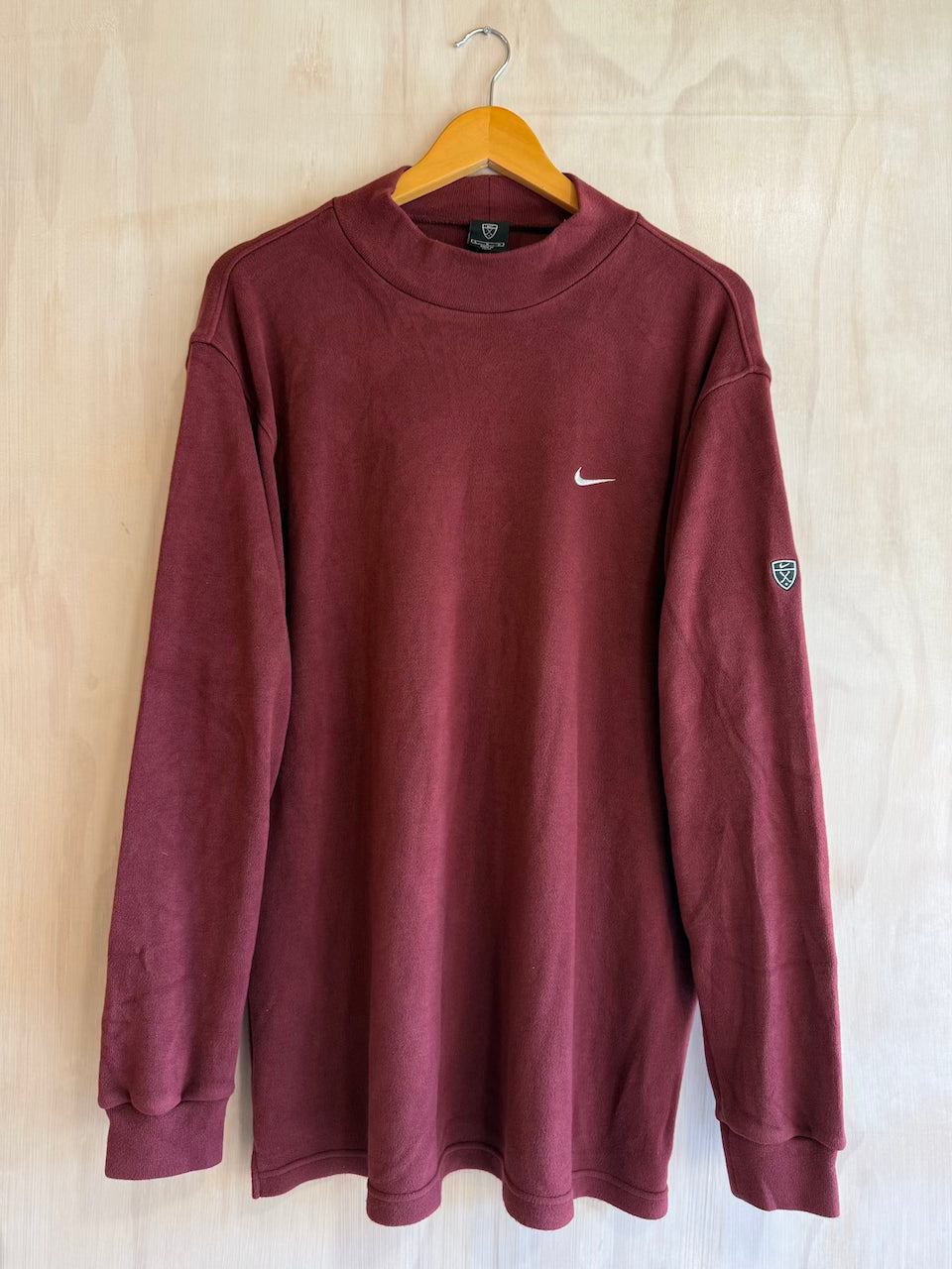 Vintage Nike Golf Longe Sleeve Mock Neck (L)