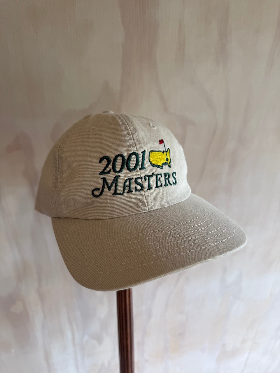 Vintage 2001 Masters Golf Hat (Tiger Win)