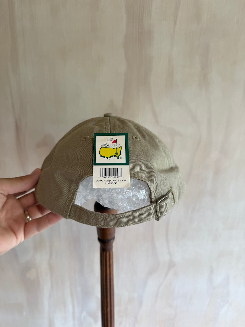 Vintage 2002 Masters Golf Hat (Tiger Win) (NWT)
