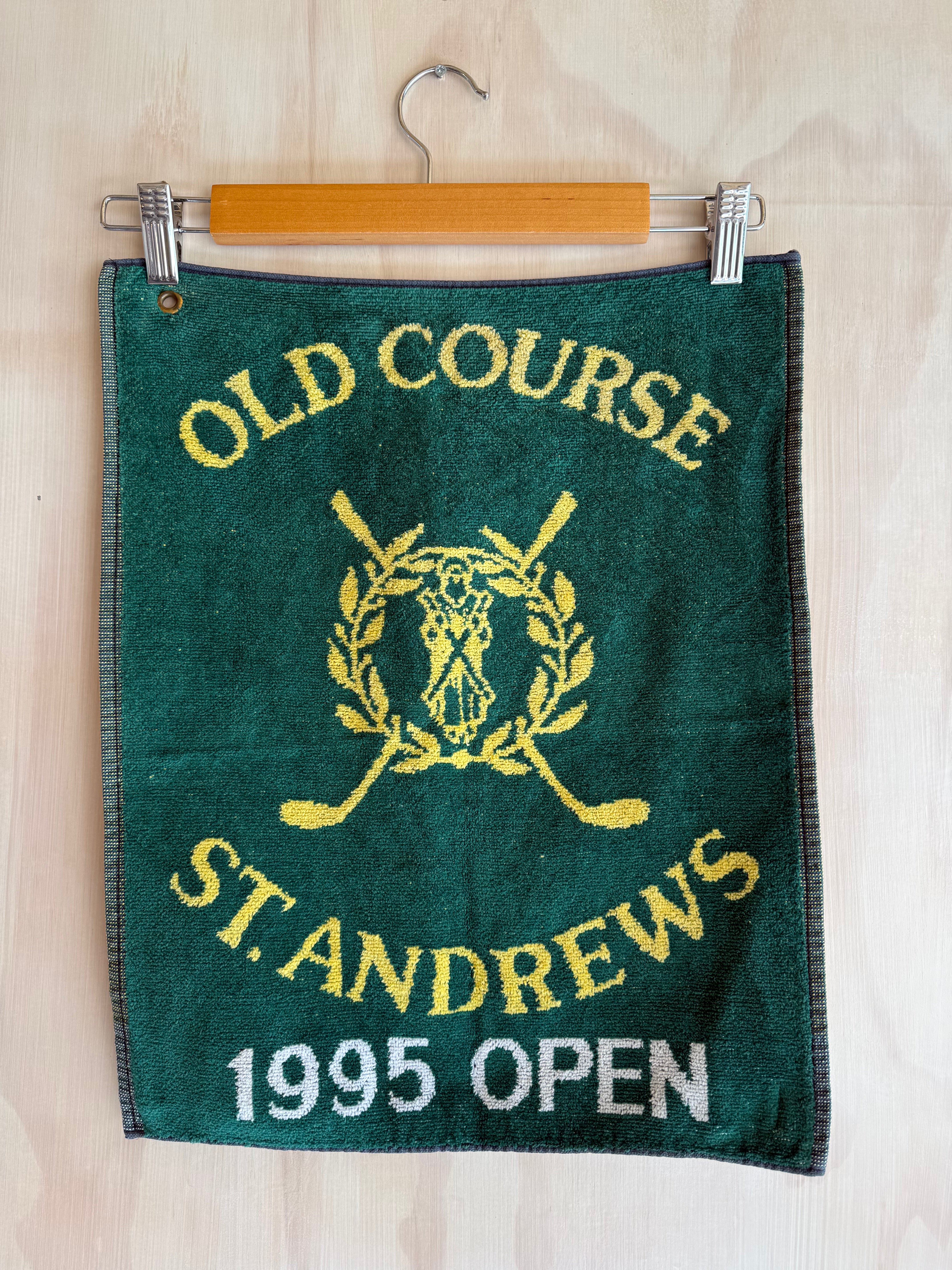 Vintage 1995 Open Championship Saint Andrews Golf Towel
