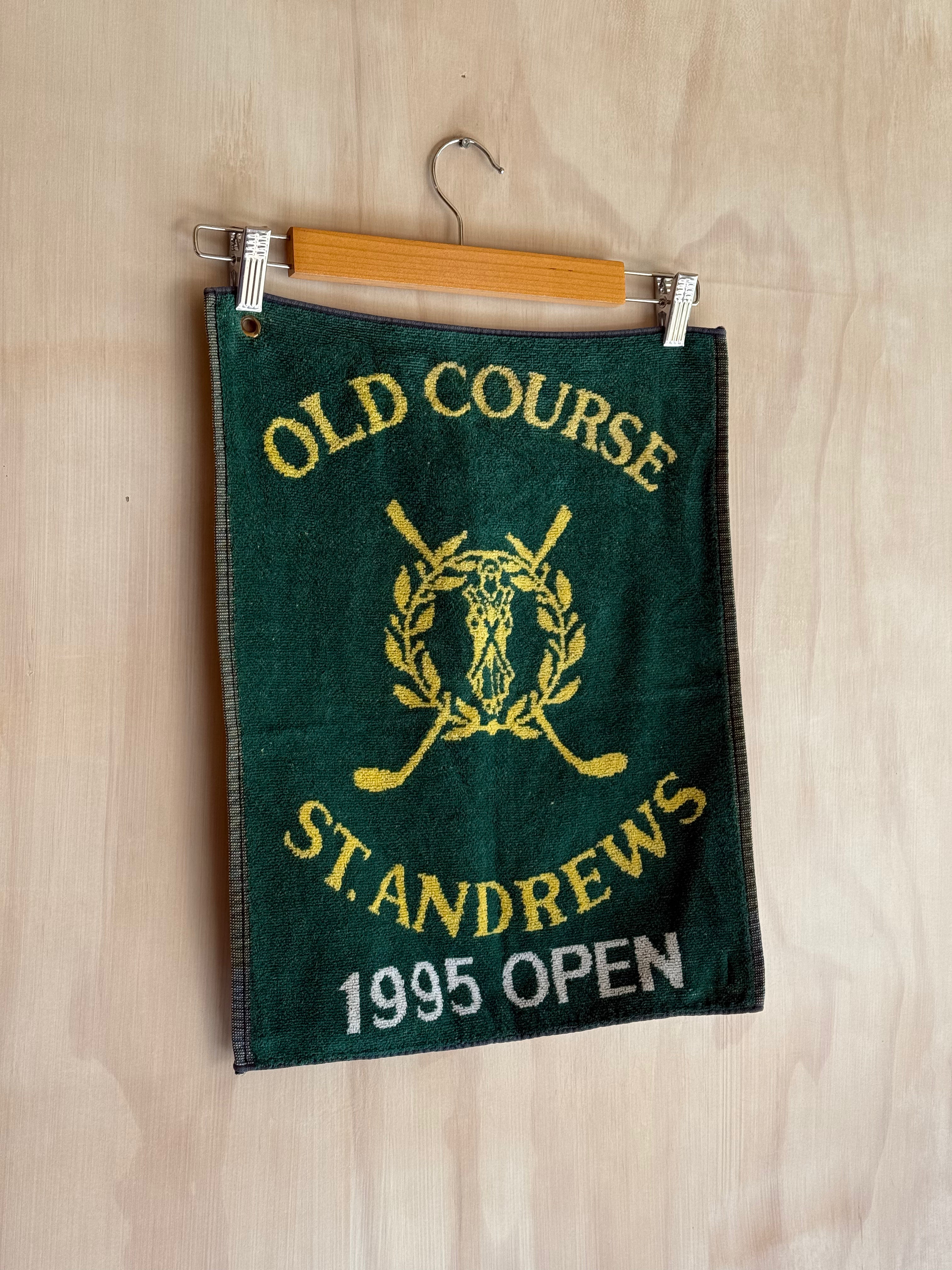 Vintage 1995 Open Championship Saint Andrews Golf Towel