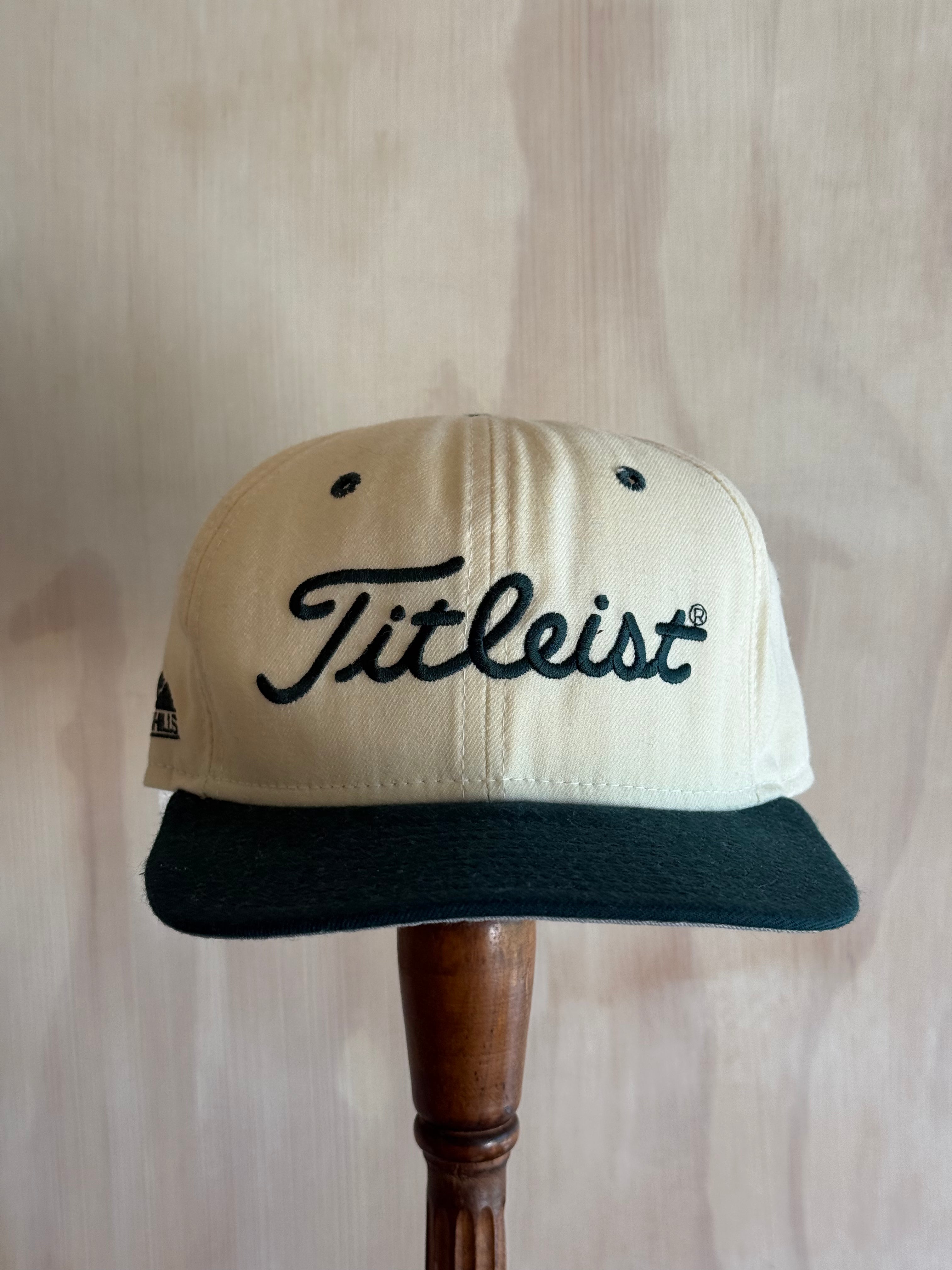 Vintage Titleist by New Era Leather Strap Golf Hat