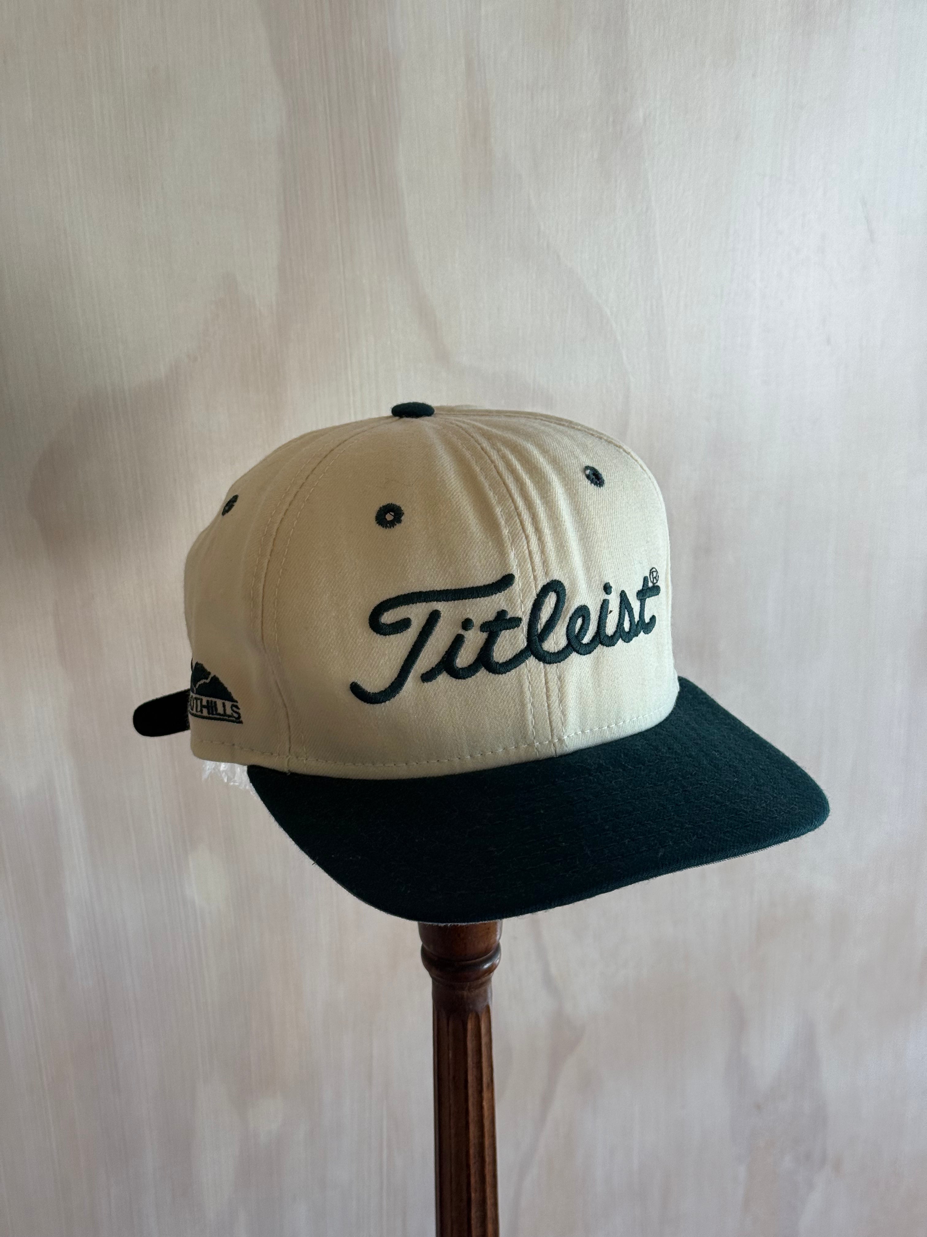 Vintage Titleist by New Era Leather Strap Golf Hat