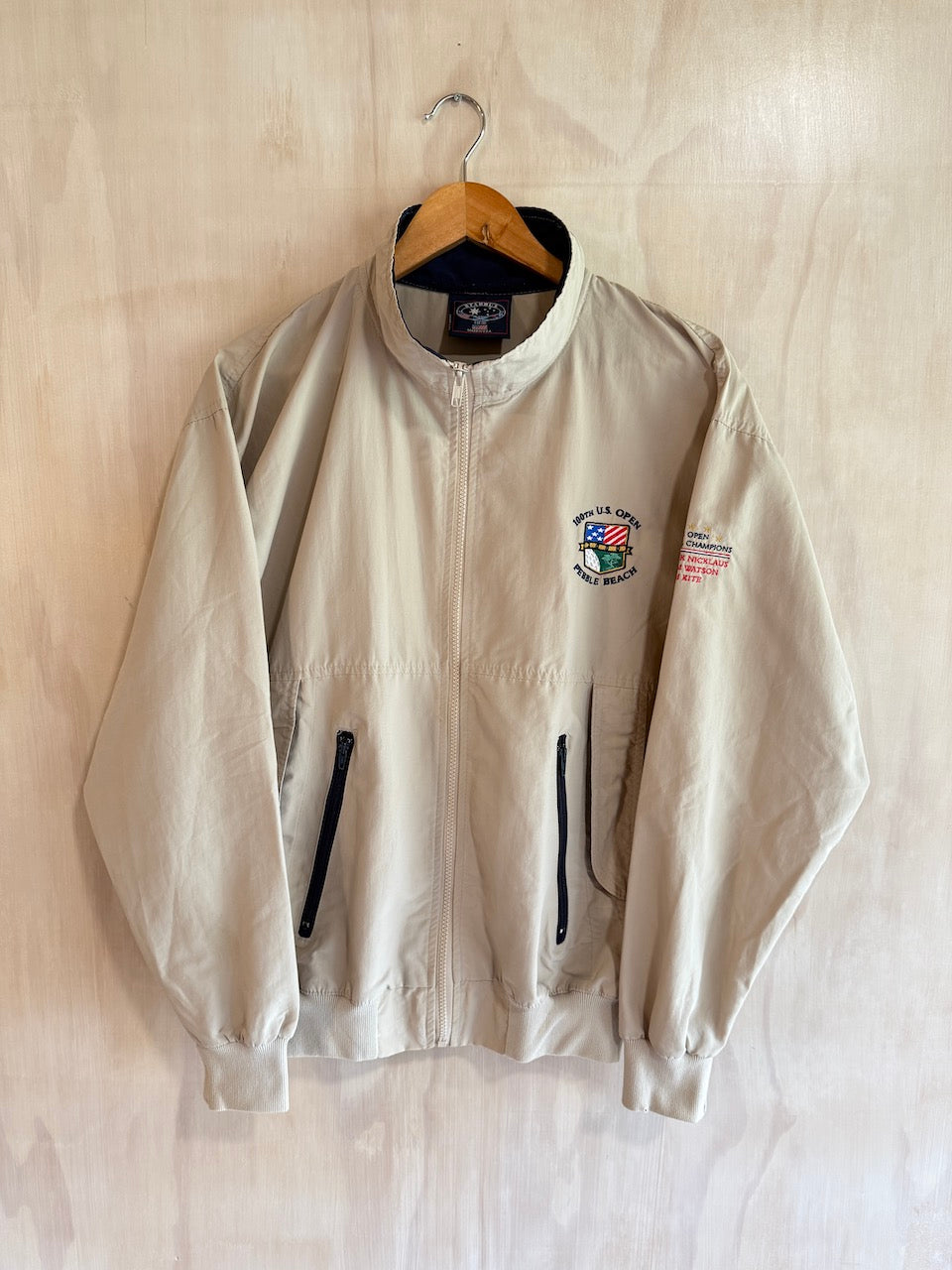 Vintage 2000 U.S. Open Pebble Beach Golf jacket by Starbus (S)