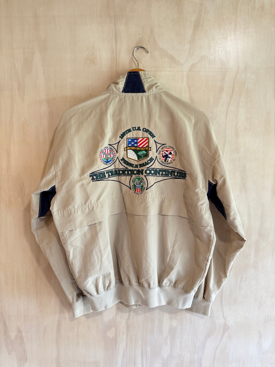 Vintage 2000 U.S. Open Pebble Beach Golf jacket by Starbus (S)