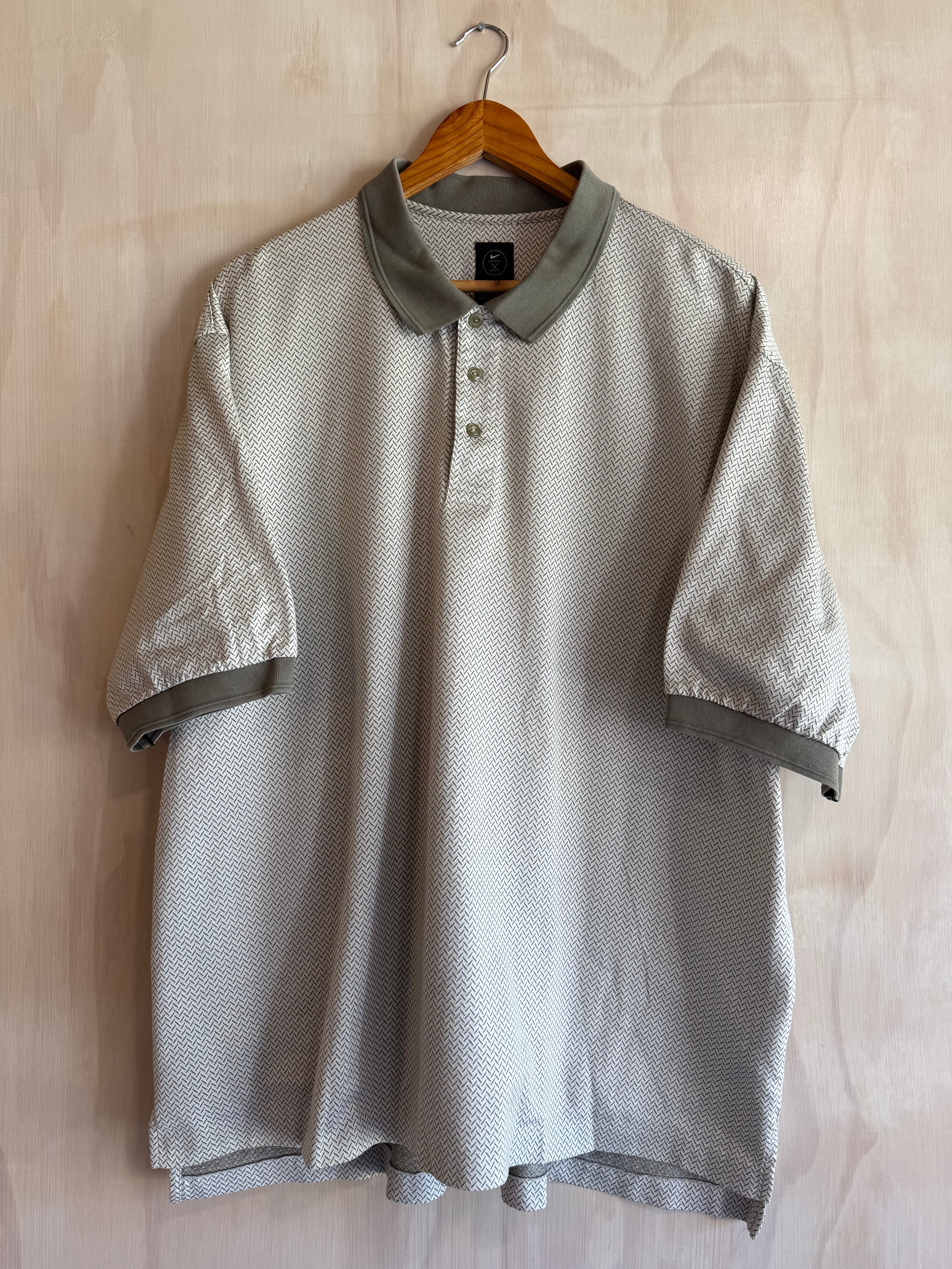 Vintage Geometric Nike Golf Polo (XXL)