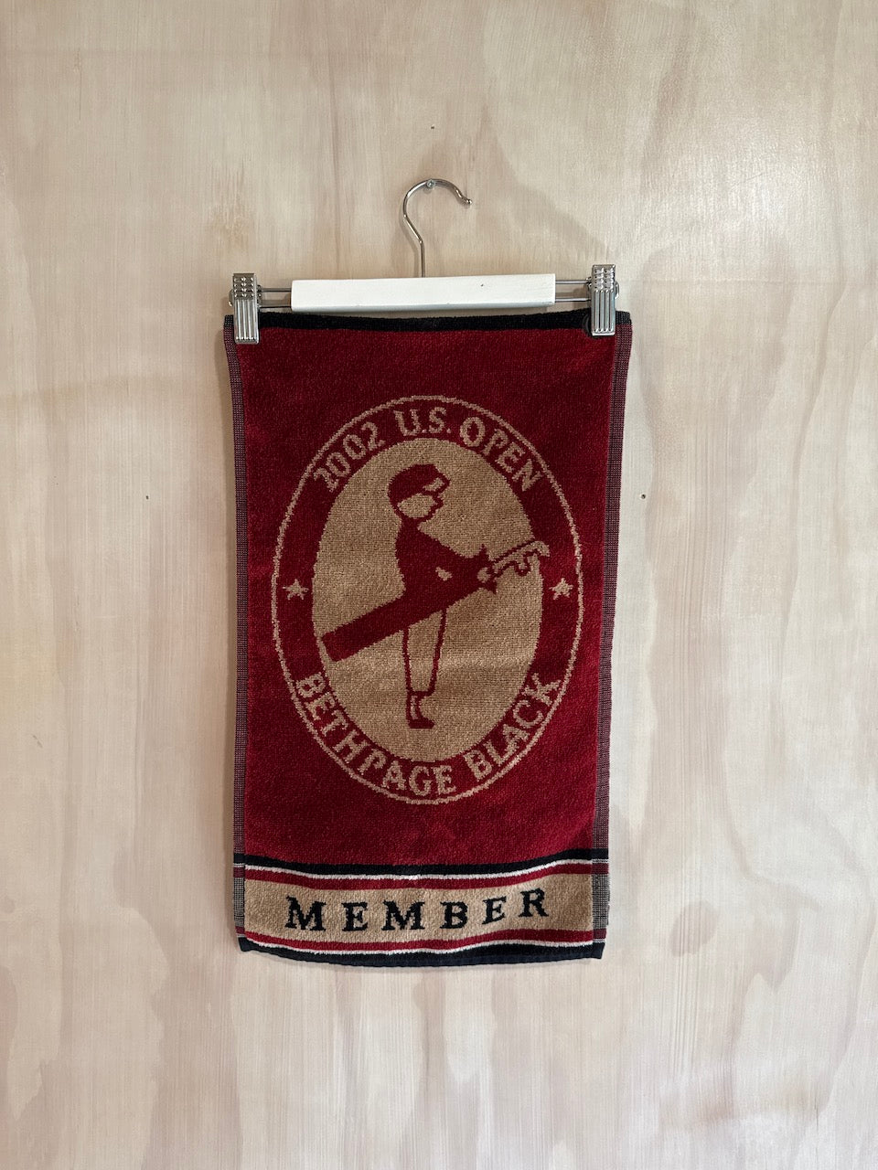 Vintage 2002 Bethpage Black U.S. Open Golf Towel