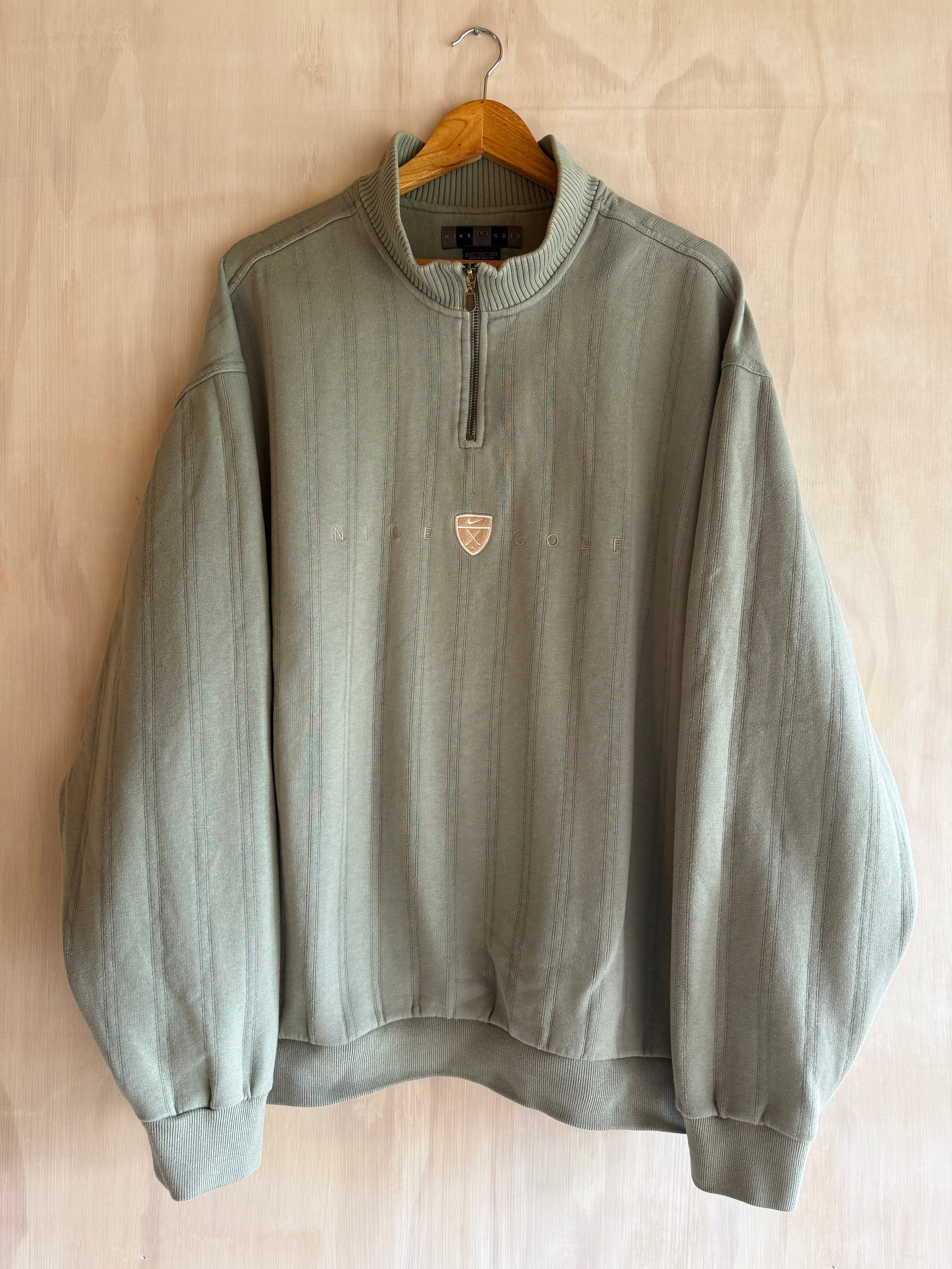 Vintage Nike Golf 1/4 Zip Sweater (XL)