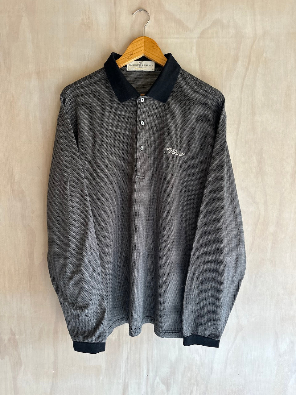 Vintage Titleist long Sleeve Golf Polo (L)