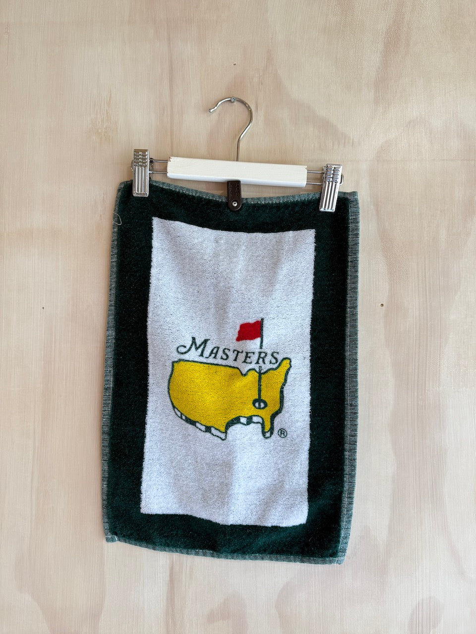 Vintage Masters Clip Golf Towel (Small)
