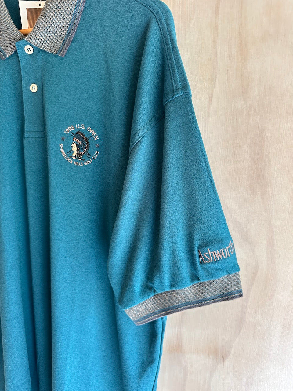 1995 Shinnecock Hills U.S. open Golf polo by Ashworth (NWT,XL)