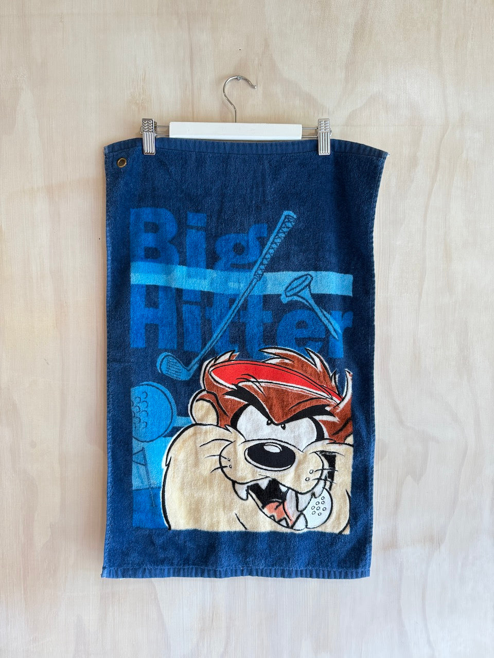Vintage TAZ Big Hitter Golf Towel