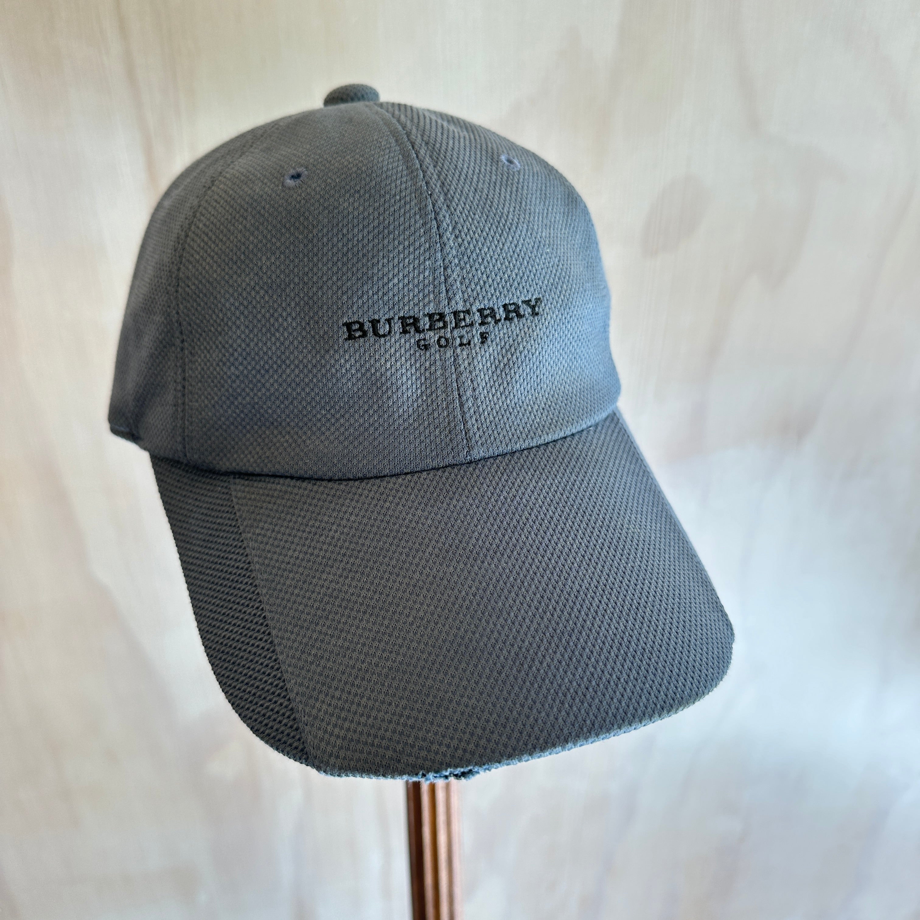 Vintage Burberry Golf Hat Zip Back