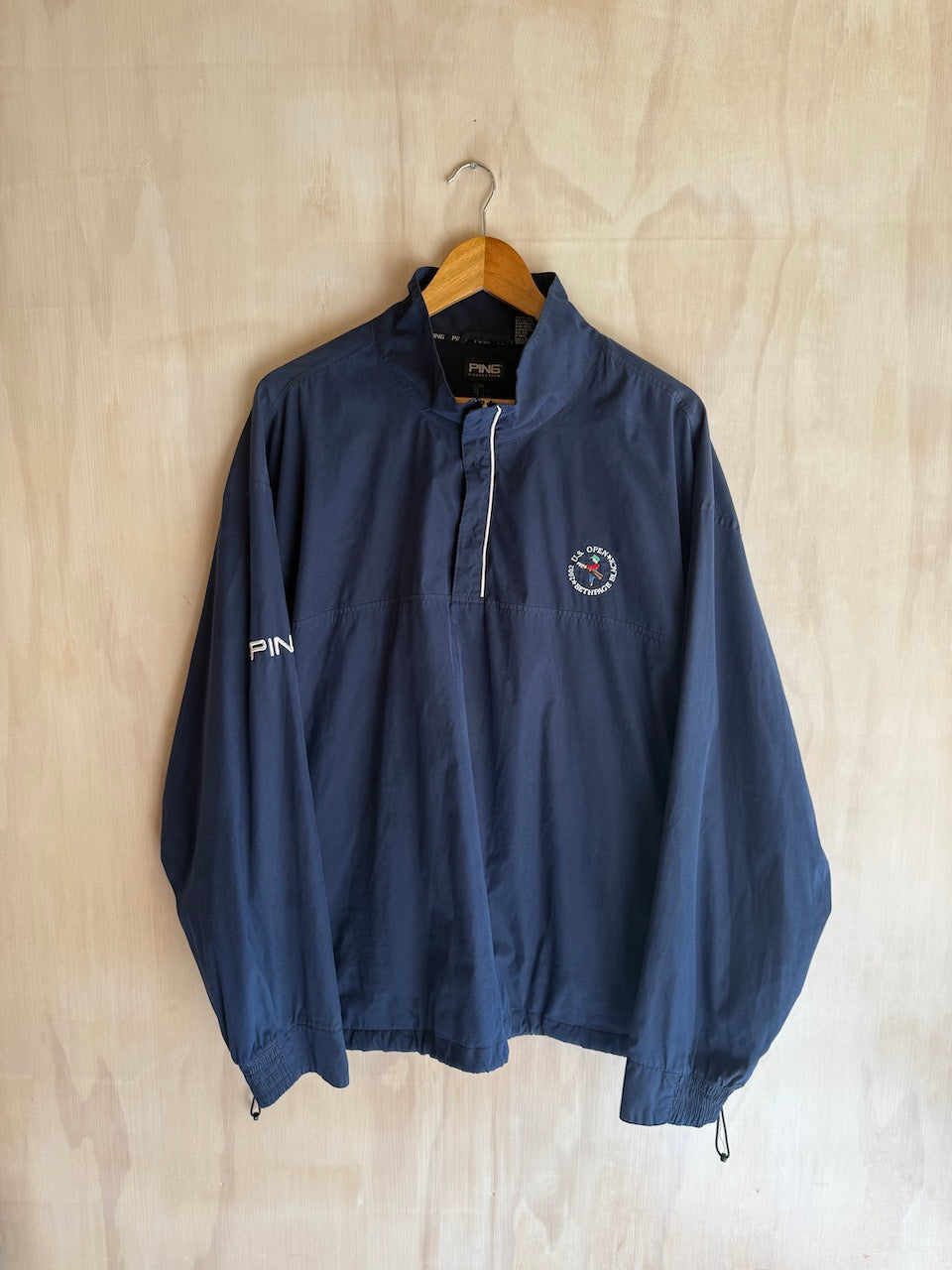 2002 U.S. Open Bethpage Black PING 1/4 Zip Golf Pullover (XL)