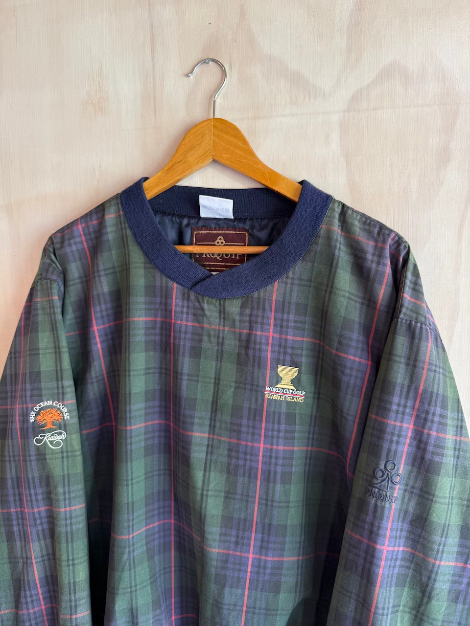Vintage Kiawah Island World Cup Of Golf Pro Quip Golf Pullover (L/XL)