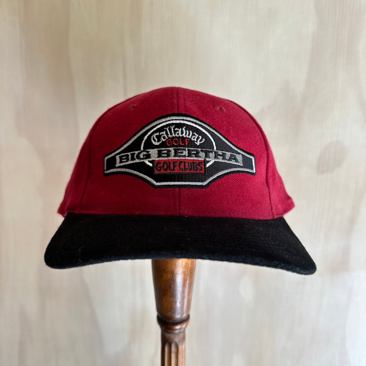 Vintage Callaway Golf Big Bertha Leather Strap Hat