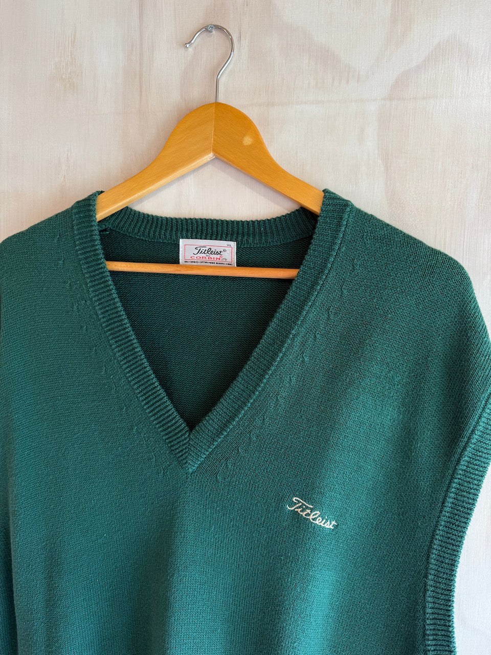 Vintage Titleist By Corbin Golf Vest (XL)