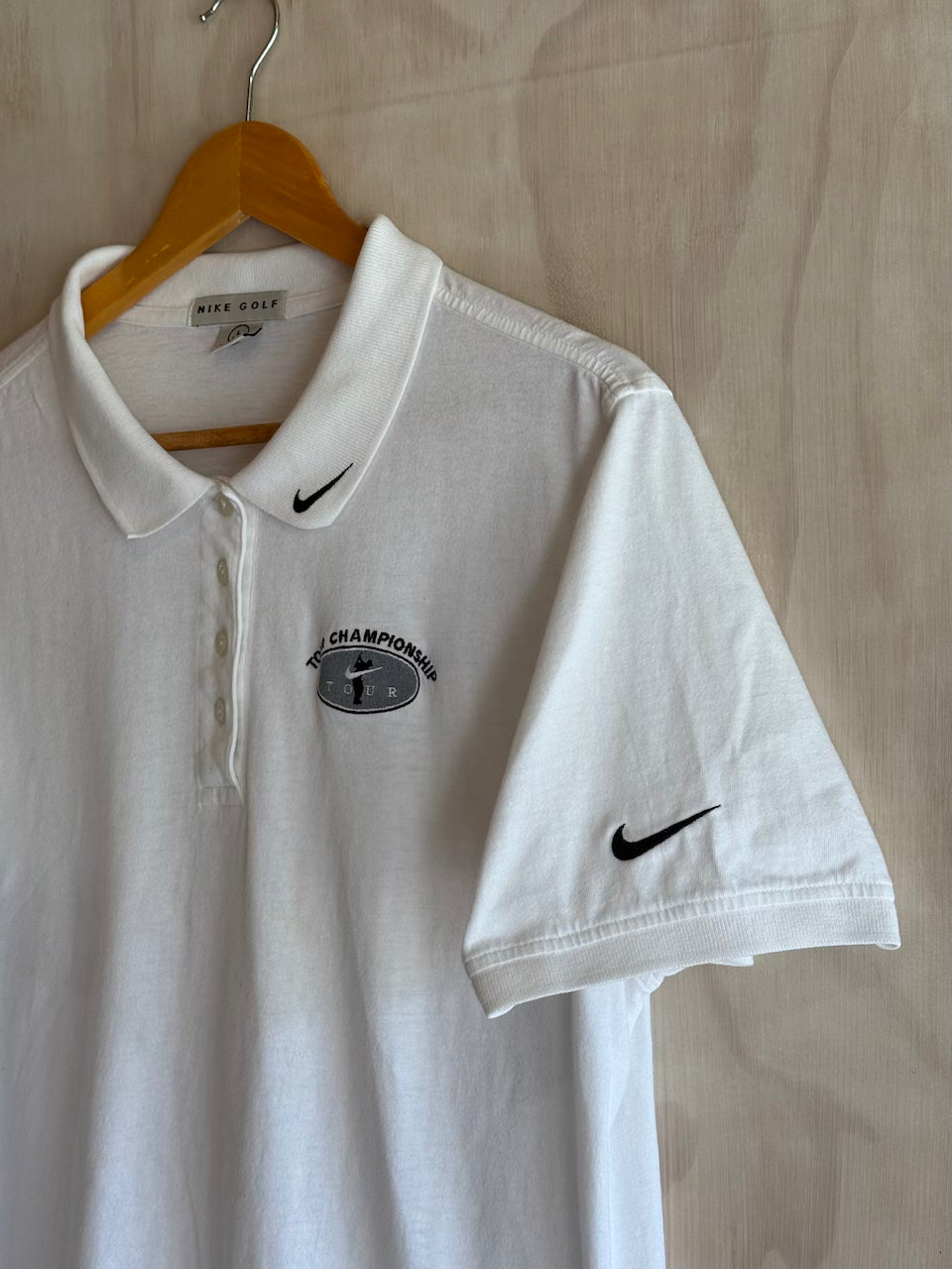 Vintage Nike Tour Collar Swoosh Golf Polo (S)