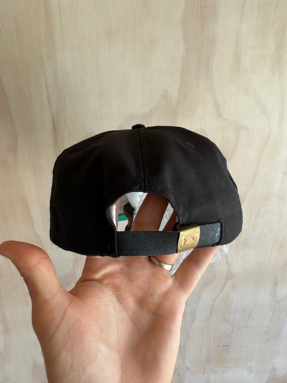 Vintage Leather Strap Masters Golf Hat
