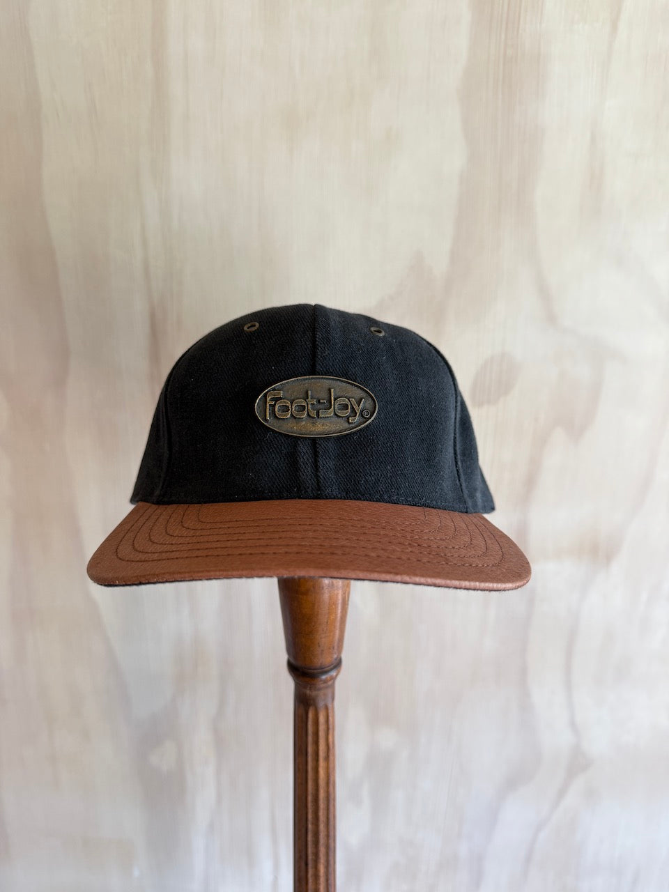 Vintage Foot-Joy Leather Strap/Brim Golf Hat