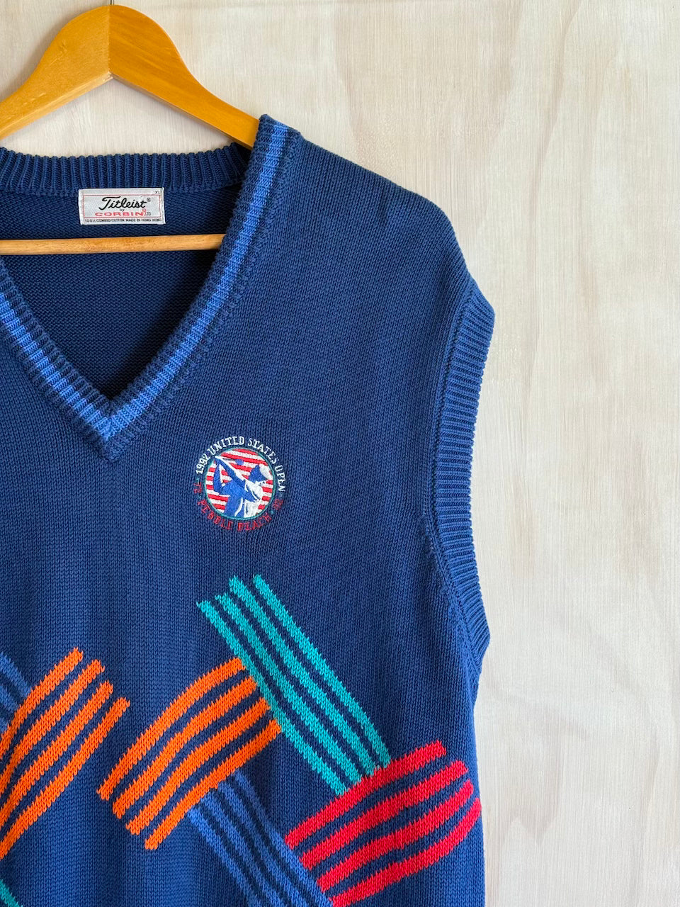 Vintage Titleist 1992 U.S. Open Pebble Beach Golf Vest (M)