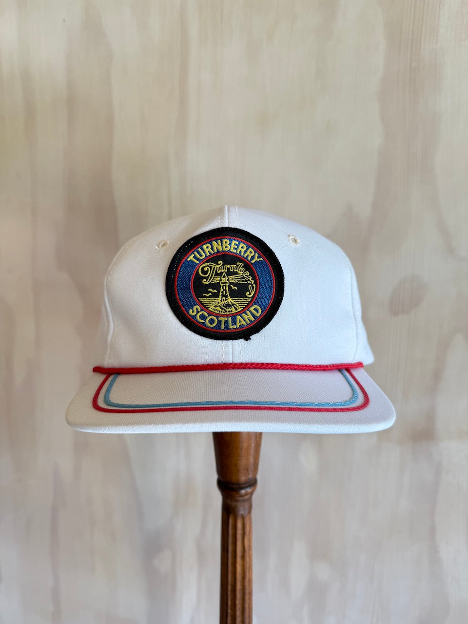 Vintage Turnberry Scotland Snapback Rope Golf Hat