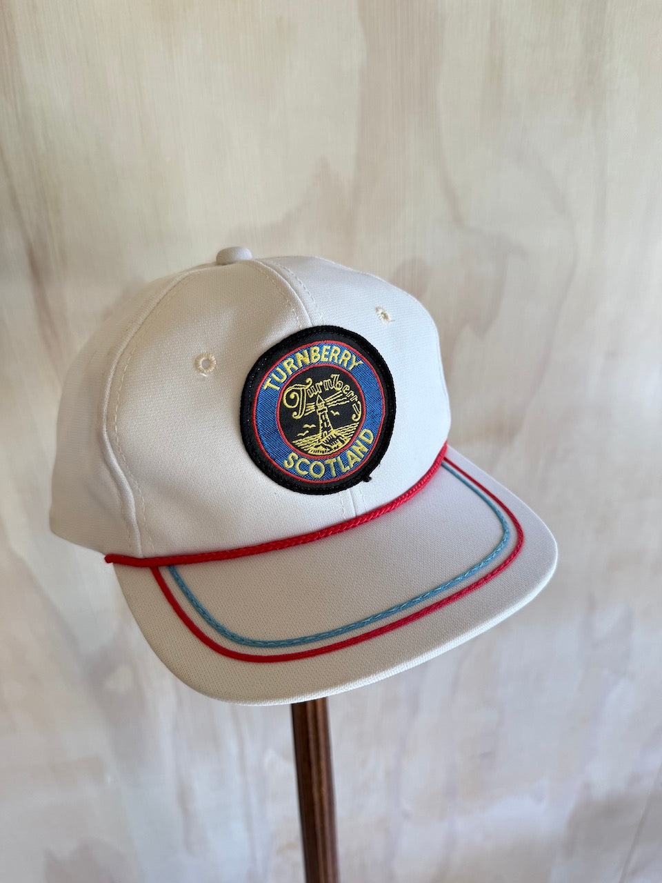 Vintage Turnberry Scotland Snapback Rope Golf Hat