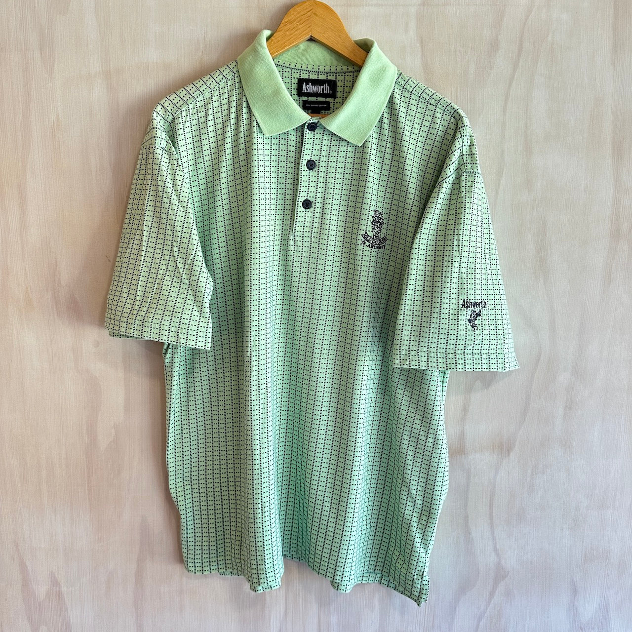 Vintage Ashworth Saint Andrews Golf Polo (XL)