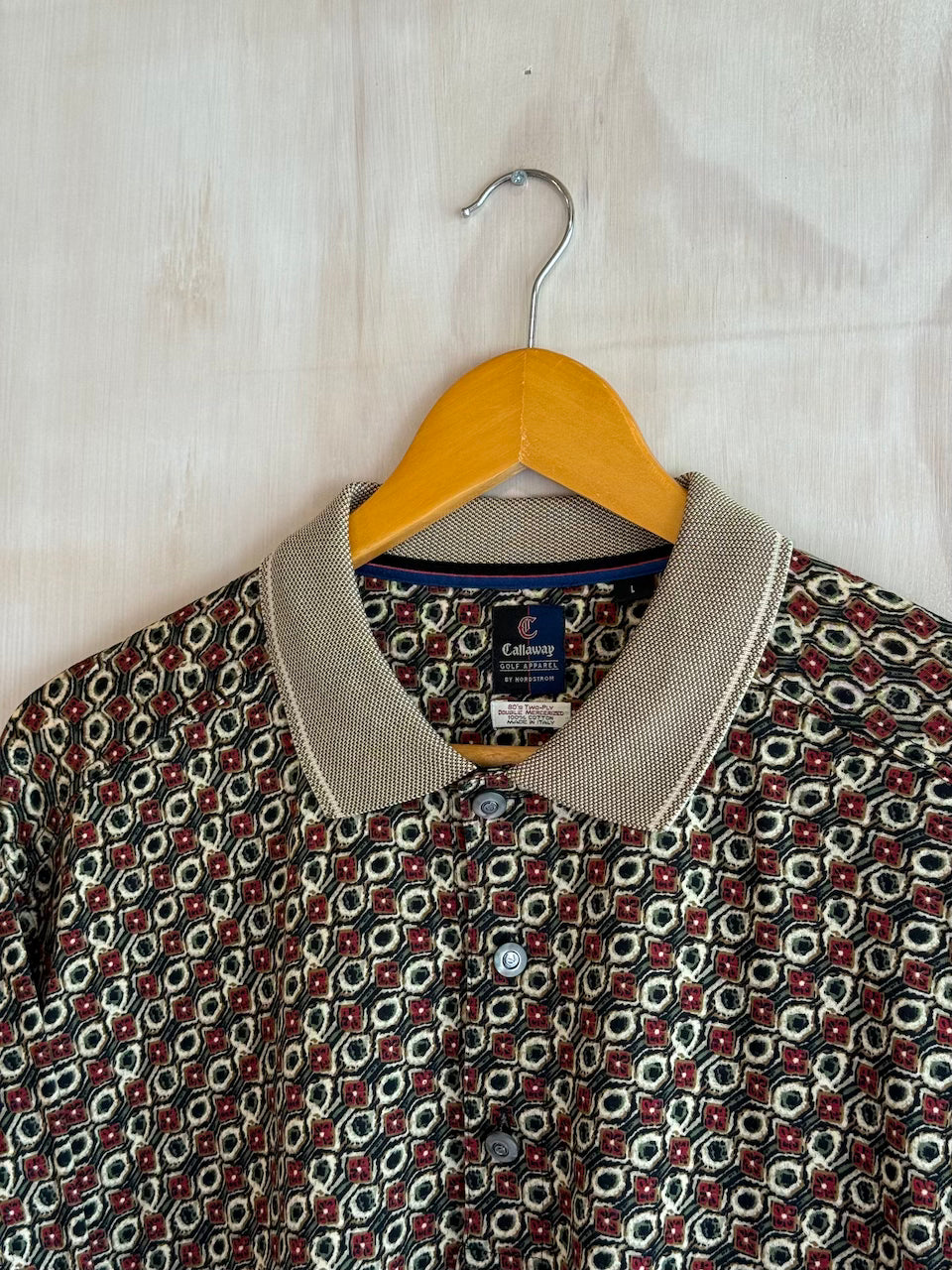 Vintage Abstract Callaway Golf Polo (L)