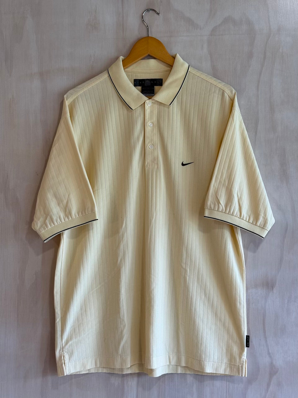 Vintage Ribbed Nike Golf Polo (L)