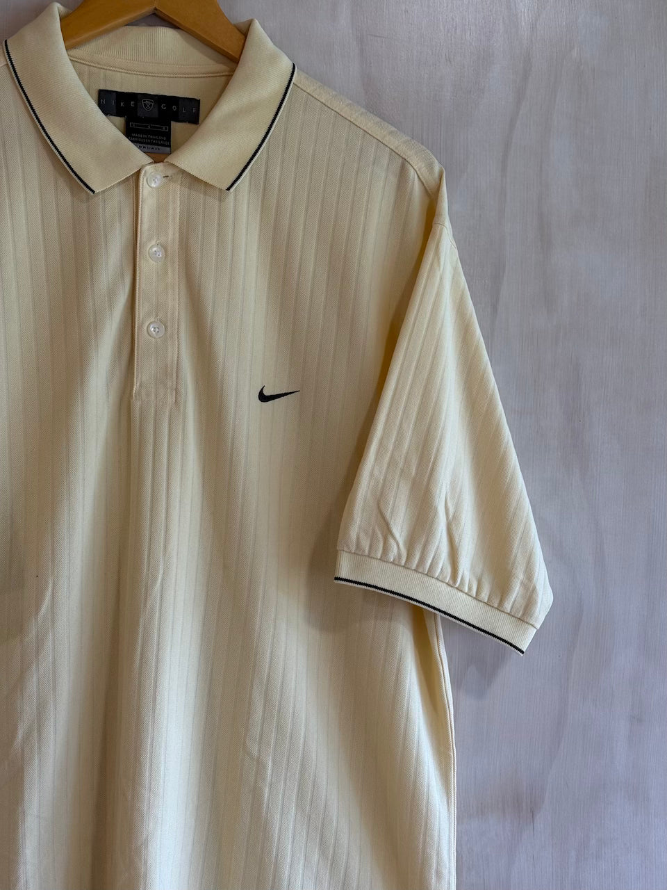 Vintage Ribbed Nike Golf Polo (L)