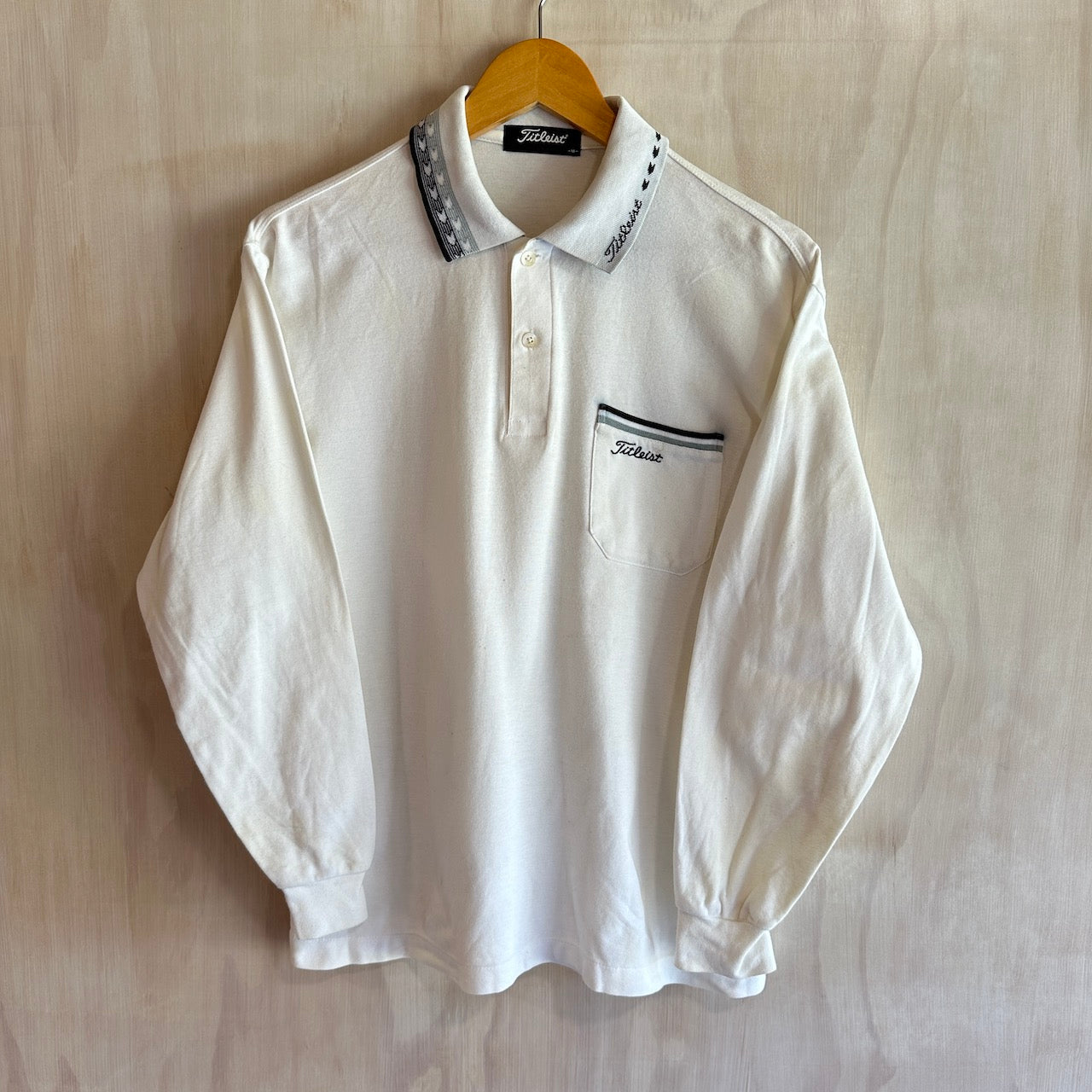 Vintage Titleist Long Sleeve Golf Polo (S, light marks)