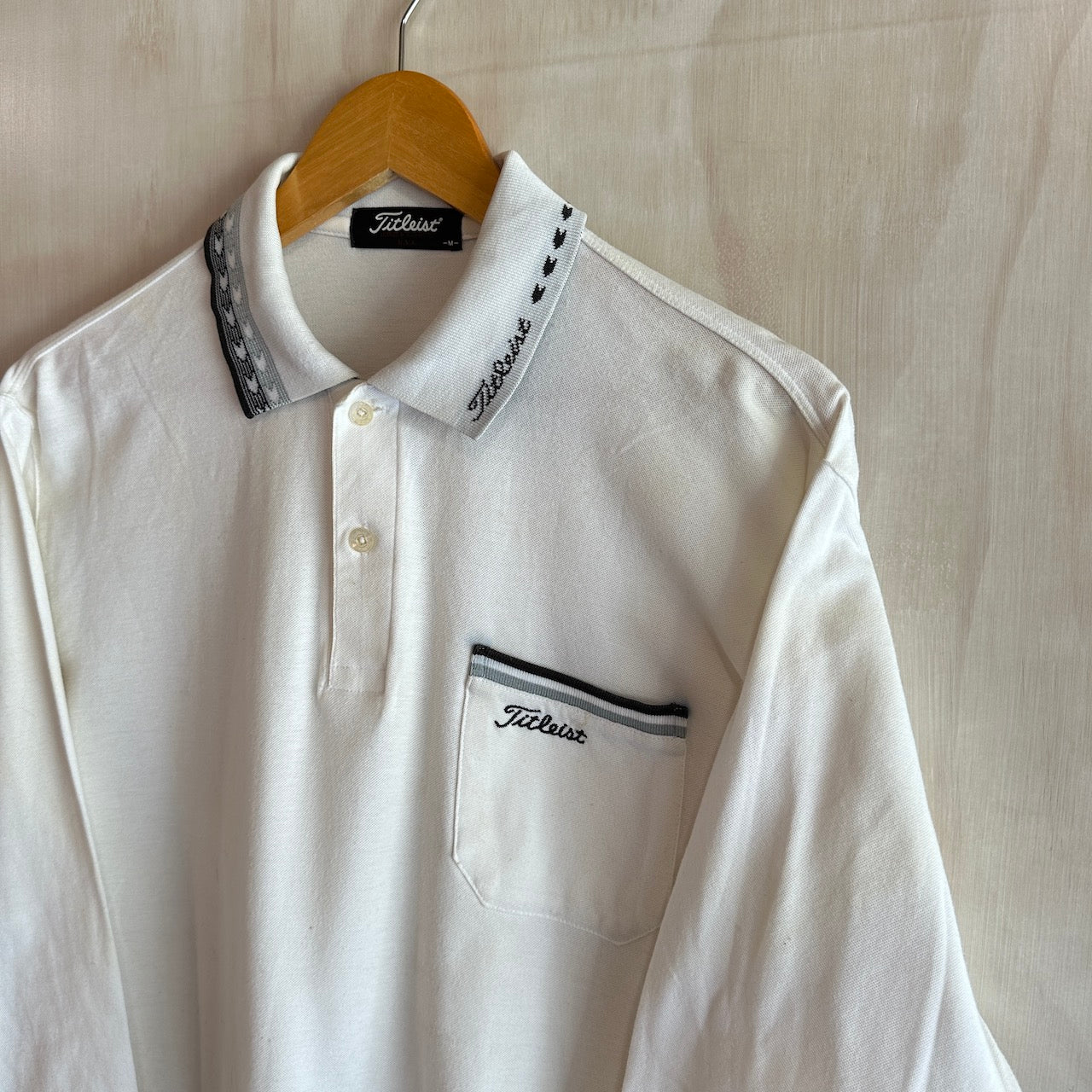 Vintage Titleist Long Sleeve Golf Polo (S, light marks)